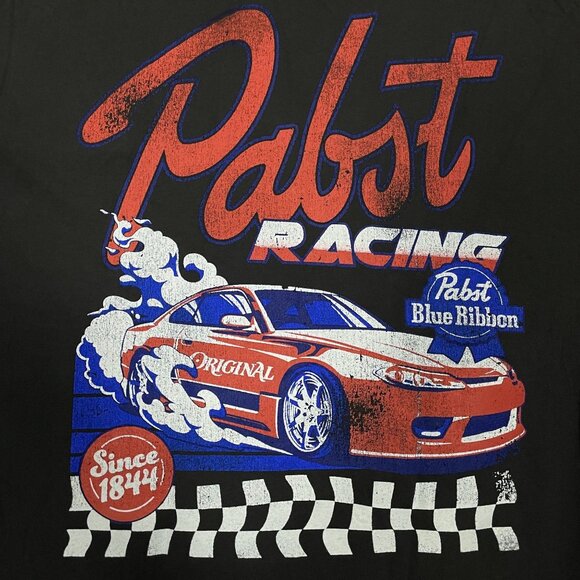 Pabst Blue Ribbon, Racing Graphic T-shirt size XL - Picture 2 of 5